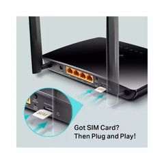TP-Link Wireless N 4G LTE SIM Card Router 300Mbps TL-MR6400