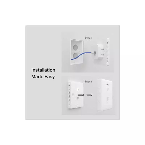 TP-Link Wireless N Wall-Plate Access Point 300Mbps EAP115-Wall – Fumba Store