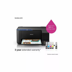 Epson EcoTank Colour Printer Wireless 3in1 Print/Copy/Scan A4 L3151