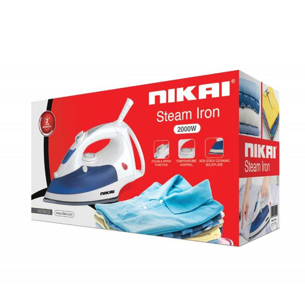 Nikai Steam Iron 2000W NSI701CS Bad Box