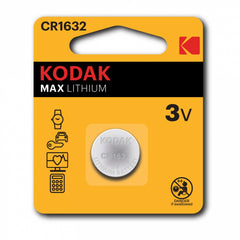 Kodak Button Cell 3V Max Lithium CR1632