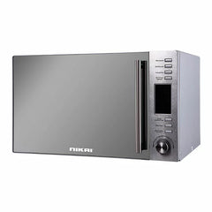 Nikai Microwave Oven 30L 1100W with Grill Digital Mirror Finish NMO300MDG