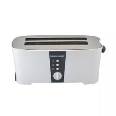 Black & Decker Toaster with Electronic Browning Control 4 Slice 1350W Cool Touch ET124-B5