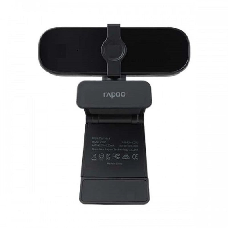 Rapoo Webcam 2K HD Built In Omnidirectional Dual Noise Reduction Mics C280