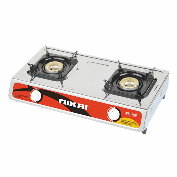 Nikai Gas Cooker 2 Burner NG842