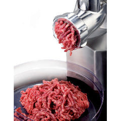 Kenwood Meat Grinder 2100W Meat Mincer with Kibbeh Maker, Sausage Maker, Biscuit Attachment, Feed Tube Pusher, 3 Stainless Steel Screens for Fine, Medium & Coarse Results MGP40.000WH