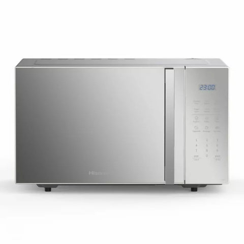 Hisense Microwave 26L 700W Solo Digital, 6 Power Levels, Touch Display, Handle, Mirror Finish H26MOMS5H