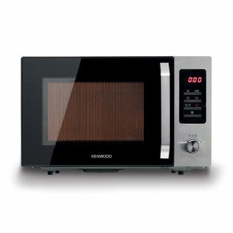 Kenwood 30L Microwave Oven with Grill, Digital Display, 5 Power Levels, Defrost Function, Stainless Steel, Auto Menu, 95 Minutes Timer, Clock Function 1000W MWM30.000BK