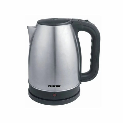 Nikai Electric Kettle 1.7L Stainless Steel 2200W With Filter And Boil Dry Protection With Auto-Shut Lid NK420A